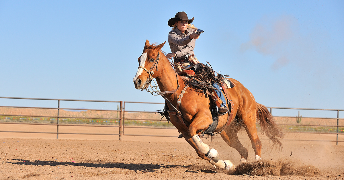 Kenda Lenseigne | Mounted Shooting World Champion